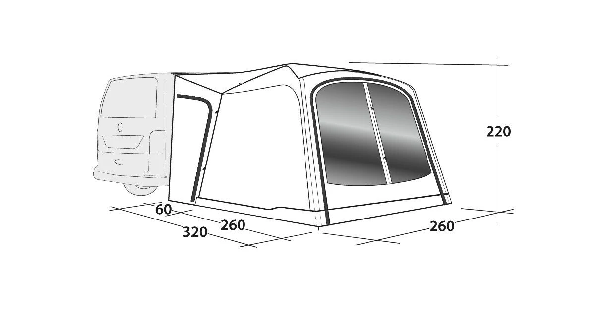 Outwell Milestone Dash Drive Away Awning 6 Outwell Milestone Dash Drive Away Awning - Image 6