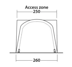 Outwell Newburg 160 Air Drive Away Awning 11 Outwell Newburg 160 Air Drive Away Awning -Camping Store 111170 newburg 160 air drawing other4