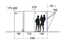 Outwell Newburg 240 Air Low Drive Away Awning 16 Outwell Newburg 240 Air Low Drive Away Awning -Camping Store 111245 newburg 240 air drawing other4