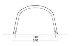 Outwell Springville 5SA Tent (2023) -Camping Store 111276 springville 5sa drawing other5