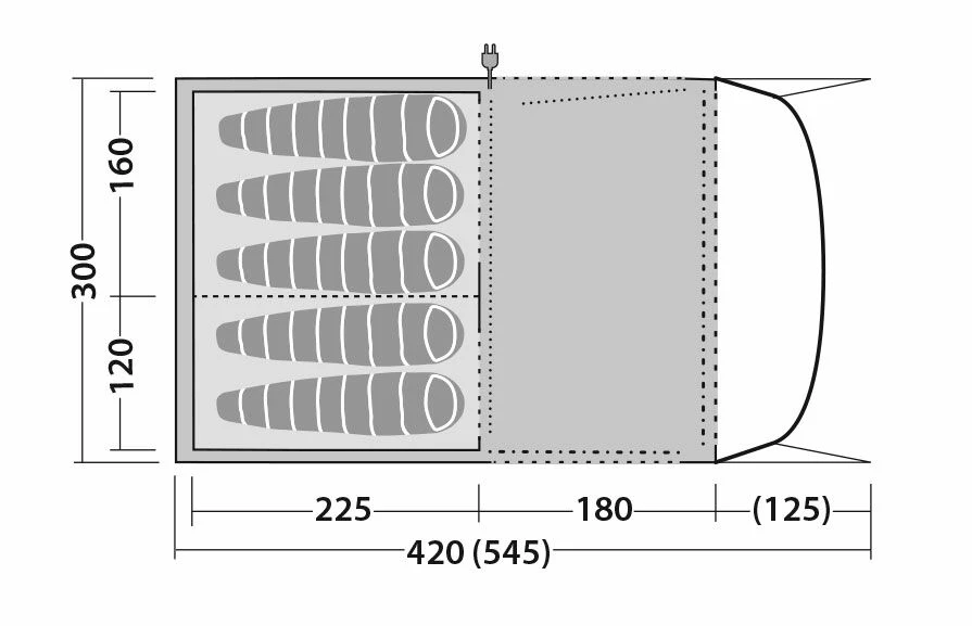 Robens Wolf Moon 5xp Tent (2023) 2 Robens Wolf Moon 5xp Tent (2023) - Image 2