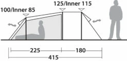 Robens Nordic Lynx 4 Tent (2022) -Camping Store 130324 nordic lynx 4 drawing other4