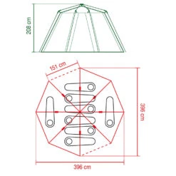 Coleman Octagon BlackOut Tent (2022) -Camping Store 2000035195 11