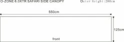 Outdoor Revolution O-Zone 6.0xtr Safari Side Sun Wing -Camping Store 20190813canopy 1