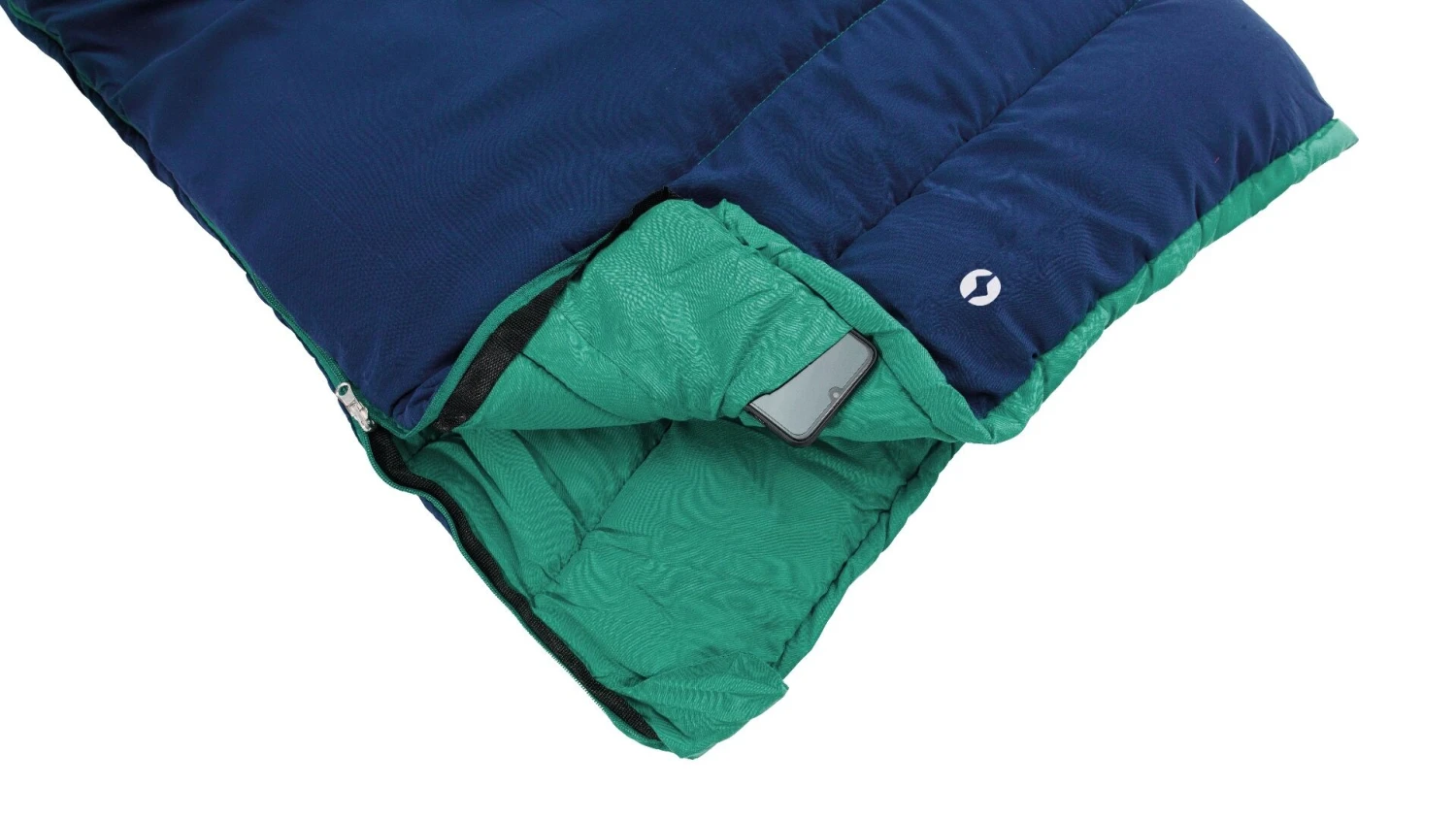 Outwell Champ Kids Sleeping Bag (Ocean Blue) 4 Outwell Champ Kids Sleeping Bag (Ocean Blue) - Image 4