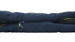 Outwell Camper Lux "R" Sleeping Bag Deep Blue (2023) -Camping Store 230393 camper lux right side zipper feature photo5