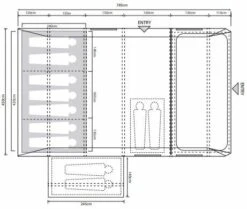 Outdoor Revolution Airedale 7.0SE Tent Bundle (2023) -Camping Store 7se fp 10