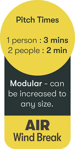 Quest Falcon Airshield 160 - 1 Panel Extension (2022) 8 Quest Falcon Airshield 160 - 1 Panel Extension (2022) - Image 8