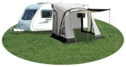 Quest Falcon 260 Poled Porch Caravan Awning (2022) -Camping Store a3501 3 midsize