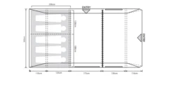 Outdoor Revolution Airedale 5.0s Tent (2022) -Camping Store airedale 5s 1