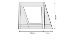 Outdoor Revolution Airedale 6.0s / 6.0se Front Porch Extension -Camping Store airedale 6s se front porch extension fp 1