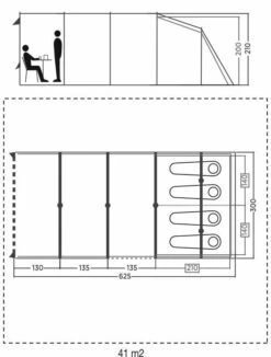 Coleman Castle Pines 4L Blackout Tent (2022) -Camping Store col fp 2000037066 castle pines 4l