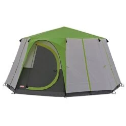 Coleman Cortes Octagon 8 Tent -Camping Store cortes octagon in green