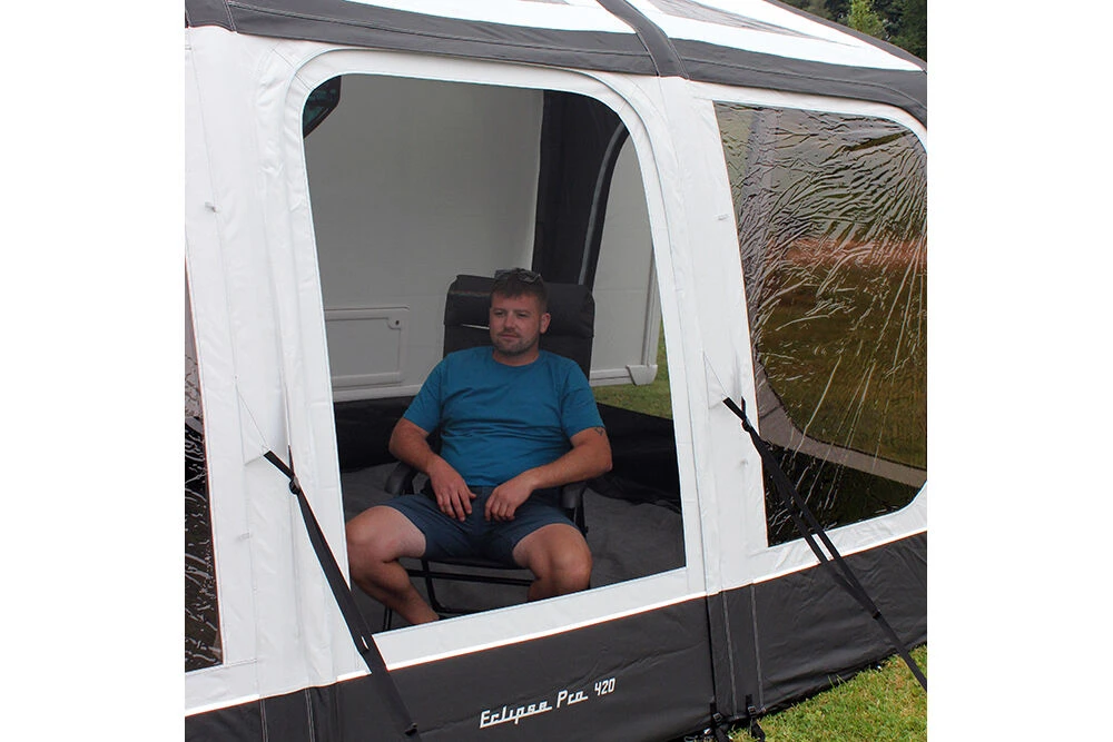 Outdoor Revolution Eclipse Pro 420 Zip In Central Full Mesh Door 1 Outdoor Revolution Eclipse Pro 420 Zip In Central Full Mesh Door