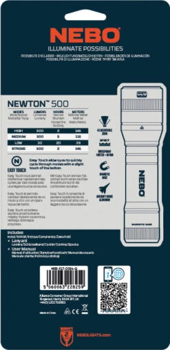 Nebo Newton 500 Waterproof Torch -Camping Store eneb0014 12 fullsize