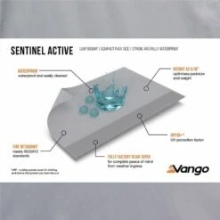 Vango Airbeam Vango Faros II Air Low Awning (2023) -Camping Store fabric diagrams sentinel active awning 4