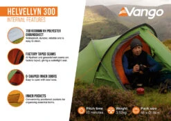 Vango Helvellyn 300 Tent (2022) -Camping Store helvellyn 3002