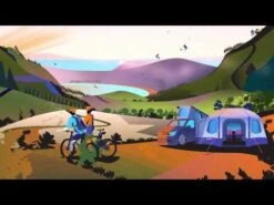 Vango Airbeam Vango Airhub Hexaway II Tall Awning (2022) -Camping Store hqdefault 11