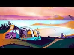 Vango Airbeam Vango Magra VW Low Awning (Shadow Grey) -Camping Store hqdefault 18 1