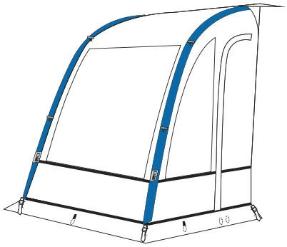 Westfield Travel Smart Lynx 200 Air Caravan Awning (2022) 6 Westfield Travel Smart Lynx 200 Air Caravan Awning (2022) - Image 6
