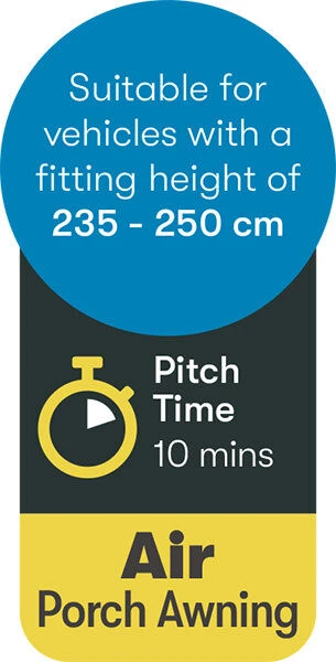 Westfield Travel Smart Lynx 200 Air Caravan Awning (2022) 7 Westfield Travel Smart Lynx 200 Air Caravan Awning (2022) - Image 7