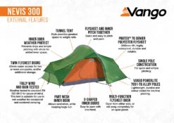 Vango Nevis 300 Tent (2023) 10 Vango Nevis 300 Tent (2023) -Camping Store nevis 300