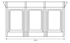 Outdoor Revolution Sportlite Air 400 Caravan Awning -Camping Store sportlite 400 flr