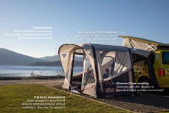 Vango Airbeam Vango Tolga VW Low Awning (Shadow Grey) -Camping Store tolga2